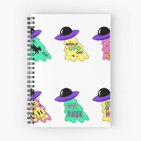 Item preview, Funny UFO Stickers - Quirky Alien and Spaceship Designs designed and sold by Junior França.