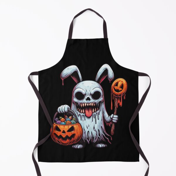 Item preview, Rabbit Scary Halloween Ghost Spooky Pumpkin Candy designed and sold by Artistoos.