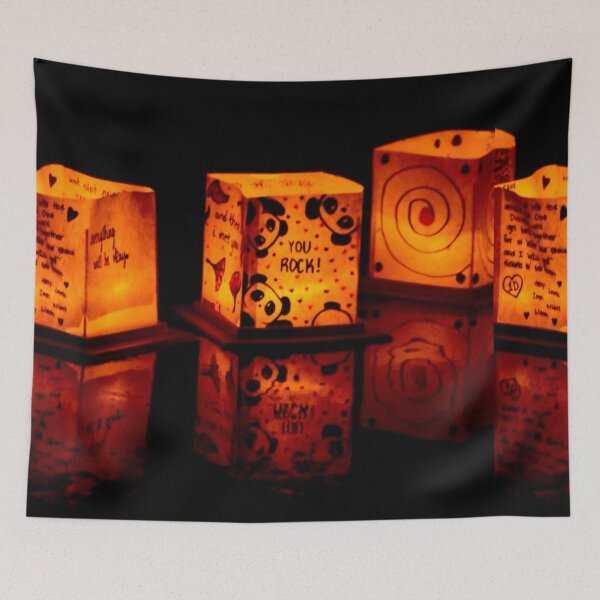Item preview, Floating Lantern festival, you rock, pandas designed and sold by aadventures.