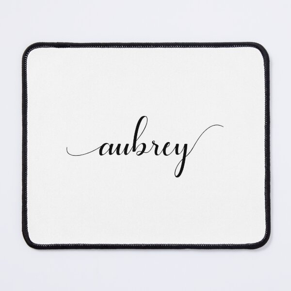 Item preview, Aubrey - Custom name on delicate black cursive font designed and sold by To the Lua.