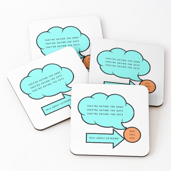 Item preview, Eating the cats and dogs? designed and sold by AmazedGrace.