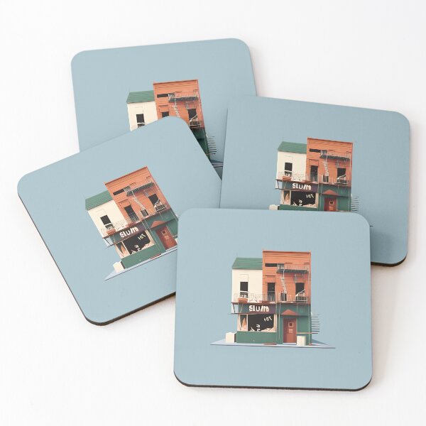 Item preview, Retro Slum House designed and sold by Chubuter.