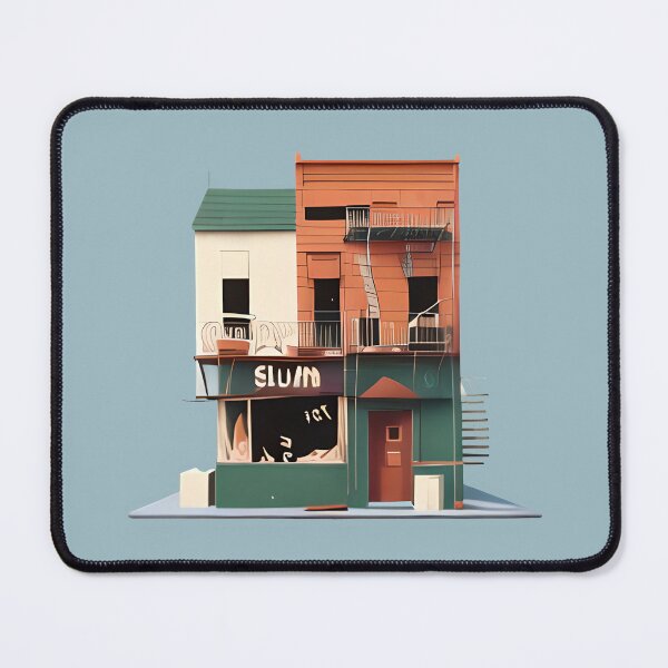 Item preview, Retro Slum House designed and sold by Chubuter.
