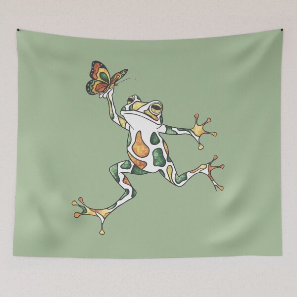 Item preview, Frog cute happy life designed and sold by KennerTH.