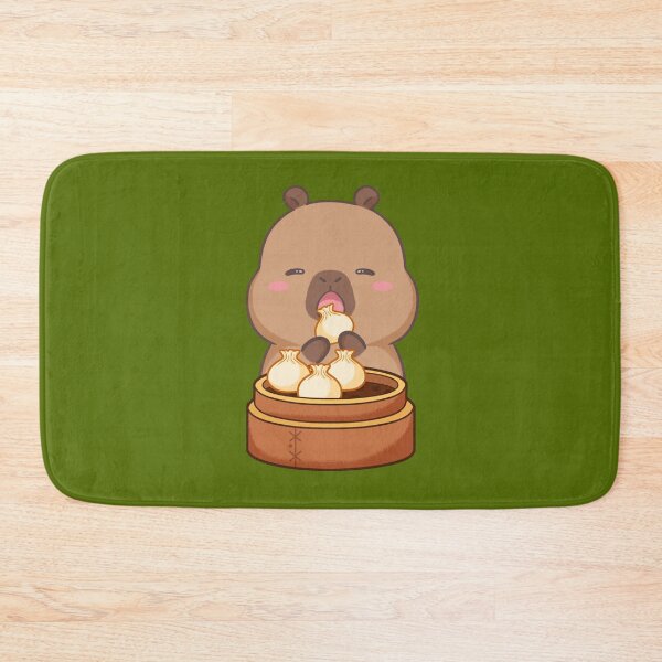 Item preview, Cutr capybara eating dumplings designed and sold by CapyFun.