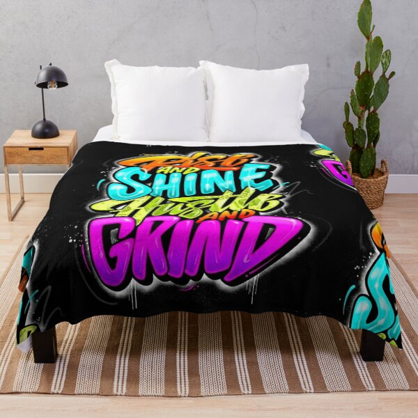 Item preview, Rise And Shine Hustle And Grind designed and sold by UZRWRLD .