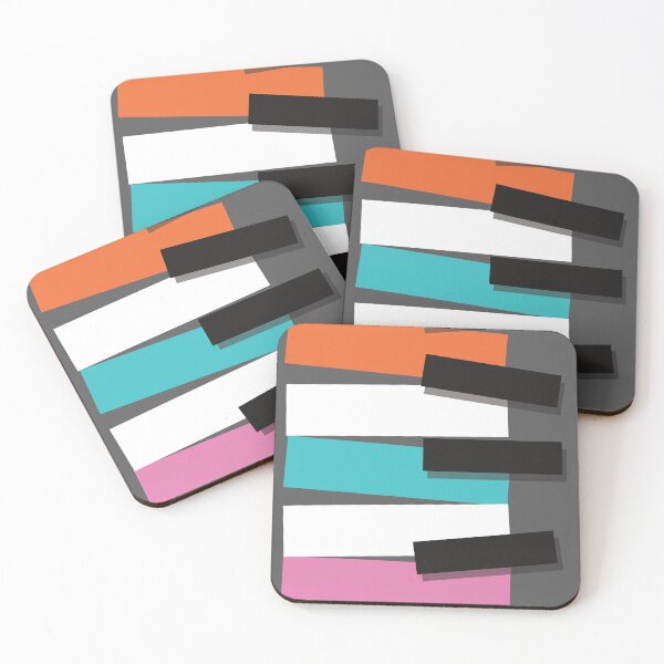 Item preview, Piano Keys Labeled With Multiple Colours designed and sold by Abhishek Goldar.