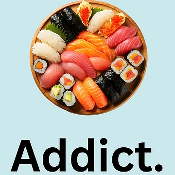 Artwork thumbnail, Sushi Addict by ReeReeDesigns