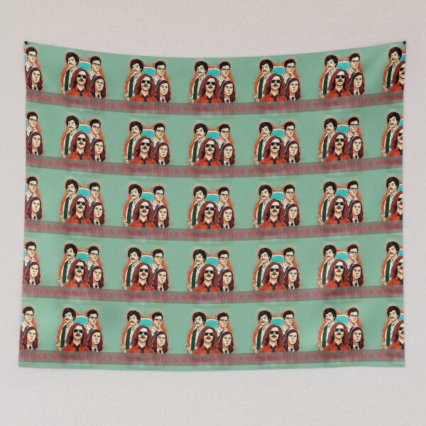 Item preview, Workaholics (Green and Red) - TV Show - Being Weird designed and sold by NightPrints.