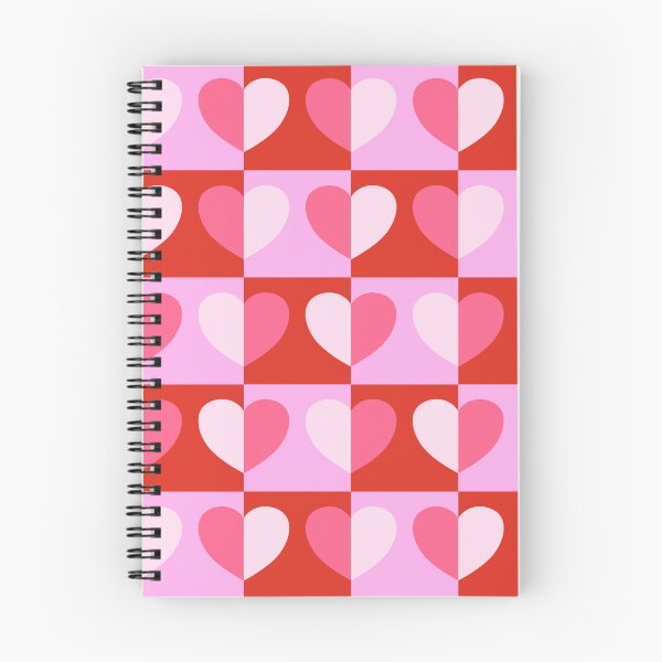 Item preview, Candy pink checker hearts chequer board skater style  designed and sold by Inkworthy.
