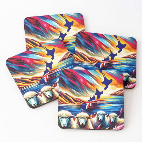 Item preview, Patriotic New Zealand Sheep designed and sold by Travelcases.