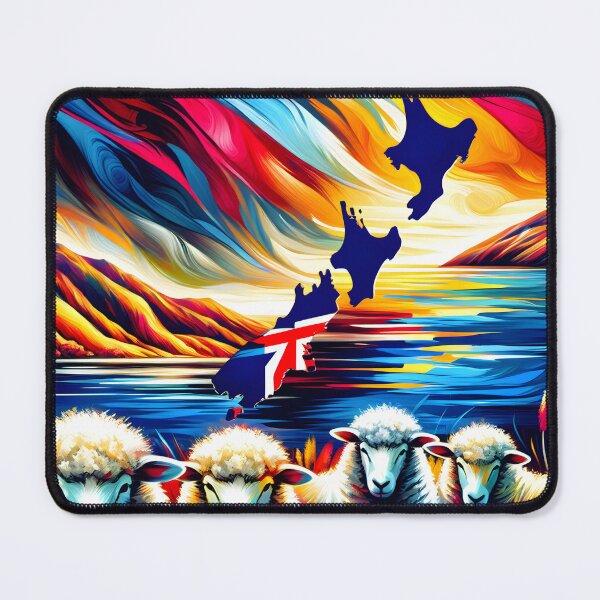 Item preview, Patriotic New Zealand Sheep designed and sold by Travelcases.