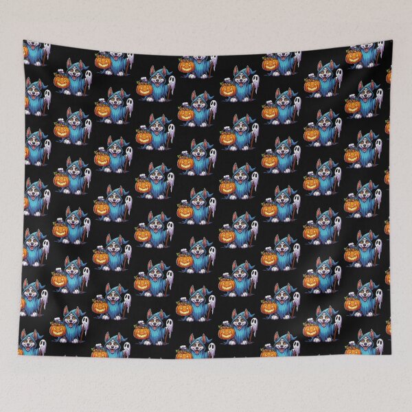Item preview, Huskey Scary Halloween Ghost Spooky Pumpkin Candy designed and sold by Artistoos.