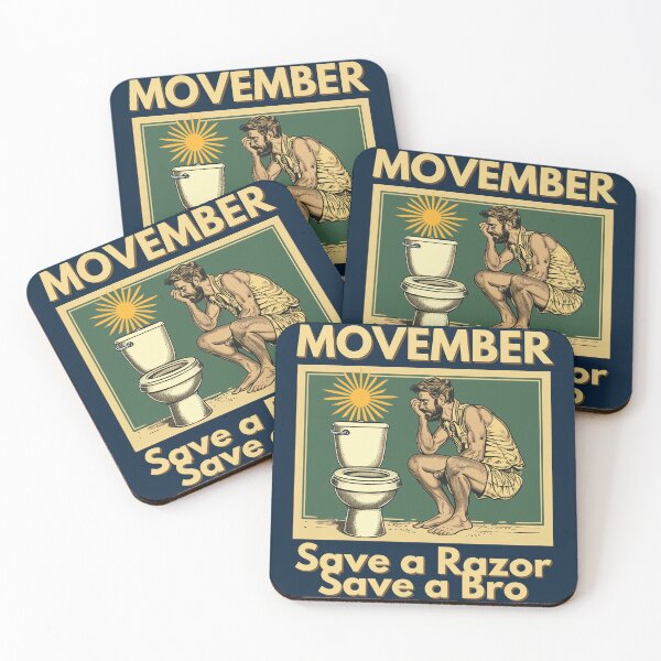 Item preview, Movember Support, Save a Razor Save A Bro designed and sold by NikoDeeko.