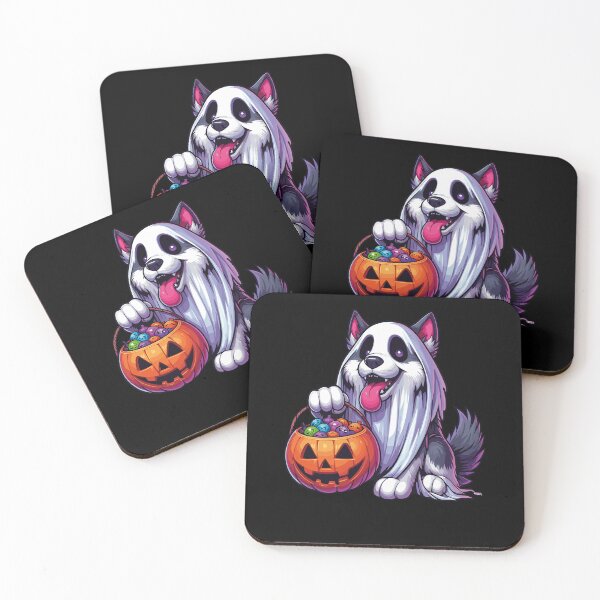 Item preview, Huskey Scary Halloween Ghost Spooky Pumpkin Candy designed and sold by Artistoos.