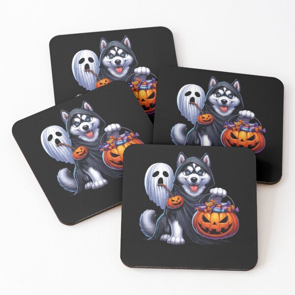 Item preview, Huskey Scary Halloween Ghost Spooky Pumpkin Candy designed and sold by Artistoos.