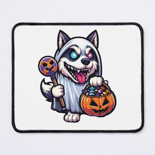Item preview, Huskey Scary Halloween Ghost Spooky Pumpkin Candy designed and sold by Artistoos.