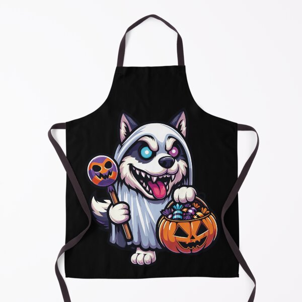 Item preview, Huskey Scary Halloween Ghost Spooky Pumpkin Candy designed and sold by Artistoos.
