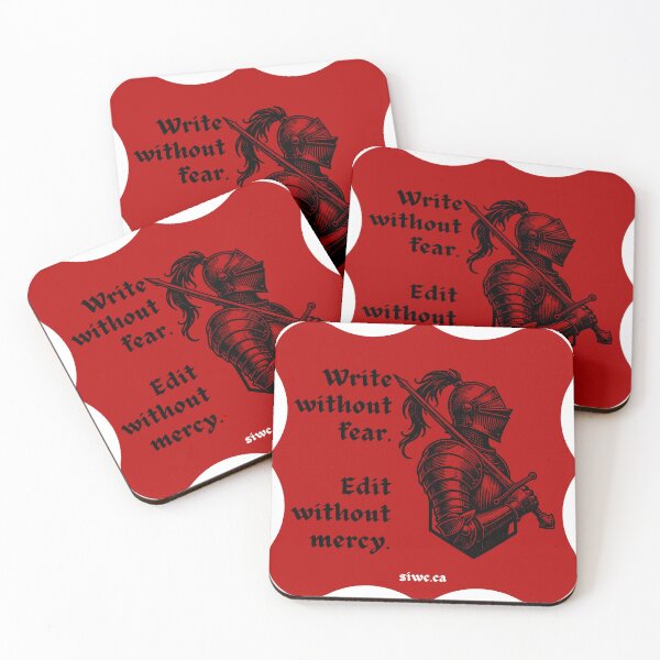 Item preview, Write Without Fear, Edit Without Mercy designed and sold by SiWC.