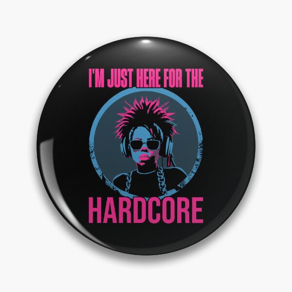 Item preview, Here For The Hardcore - Hard Techno Music Lover designed and sold by Urban-Alien.