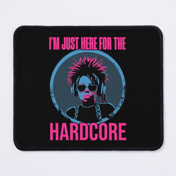 Item preview, Here For The Hardcore - Hard Techno Music Lover designed and sold by Urban-Alien.