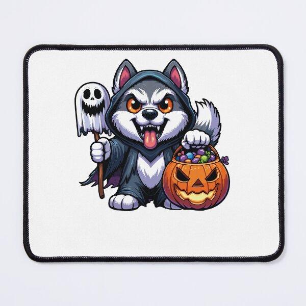 Item preview, Huskey Scary Halloween Ghost Spooky Pumpkin Candy designed and sold by Artistoos.