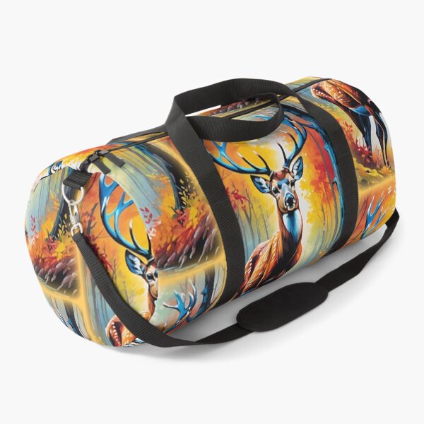 Item preview, Majestic Stag Amidst Autumn Splendor designed and sold by LyssasMindArt.