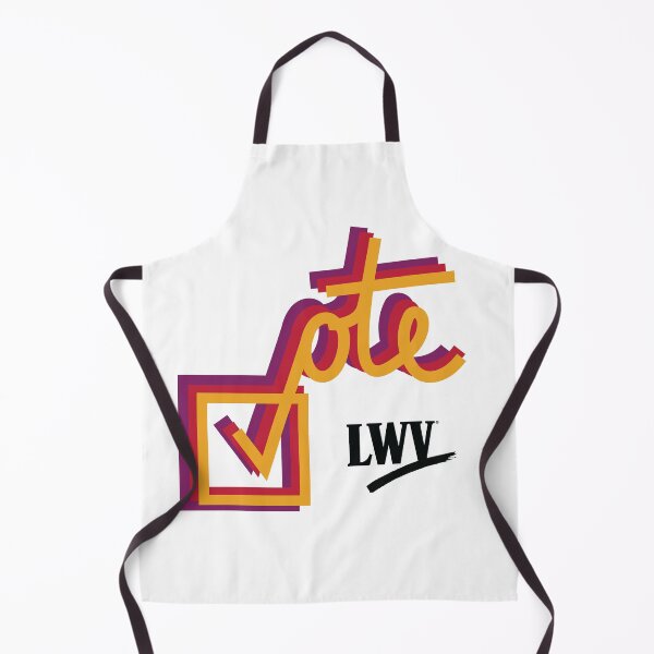 Item preview, VOTE checkmark: yellow, red, purple designed and sold by LWVKC.