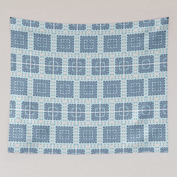 Item preview, Blue Illusive Gioco di Blocchi designed and sold by ilovespmaestax.