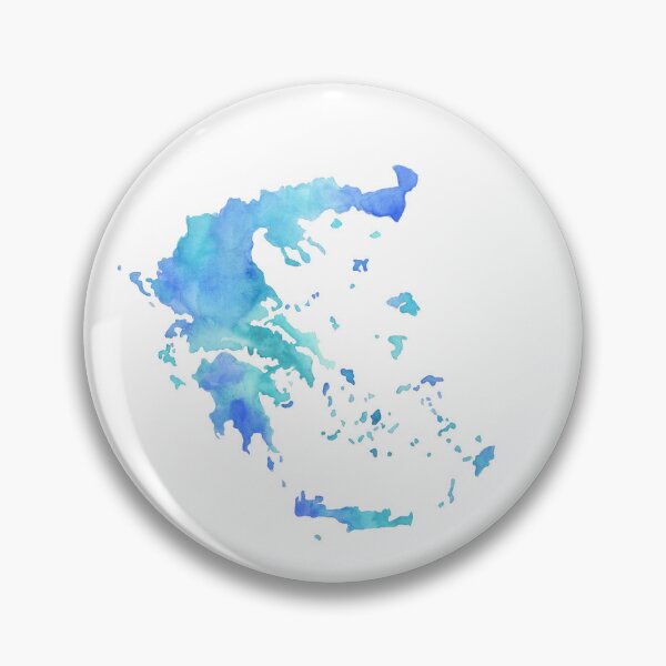 Item preview, Map of Greece designed and sold by 3willows.