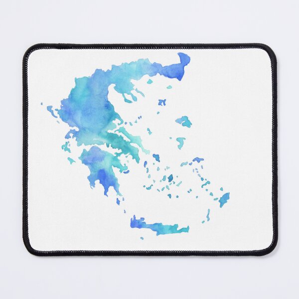 Item preview, Map of Greece designed and sold by 3willows.