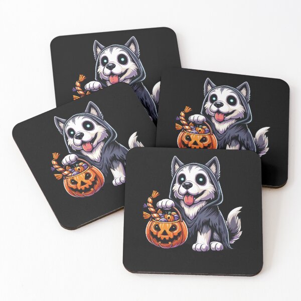 Item preview, Huskey Scary Halloween Ghost Spooky Pumpkin Candy designed and sold by Artistoos.