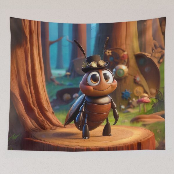 Item preview, Steampunk Bark Beetle designed and sold by Sillytoe.