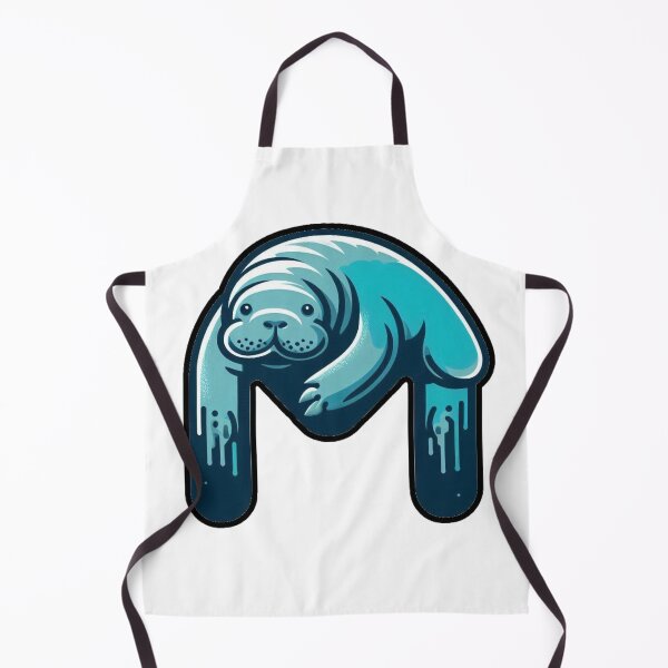 Item preview, Manatee mixed with letter M designed and sold by Parrosché.