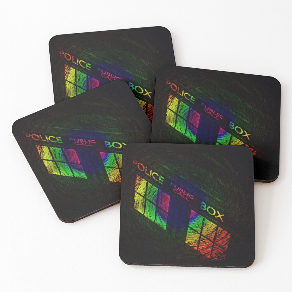 Item preview, Coasters (Set of 4) designed and sold by TARDISishome.