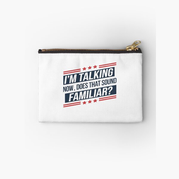 Item preview, I'm talking now, does that sound familiar? designed and sold by Alluka Brand.