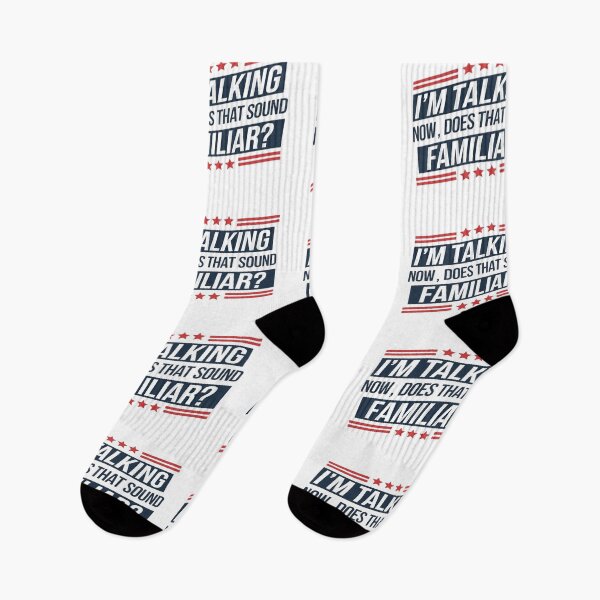 Item preview, I'm talking now, does that sound familiar? designed and sold by Alluka Brand.