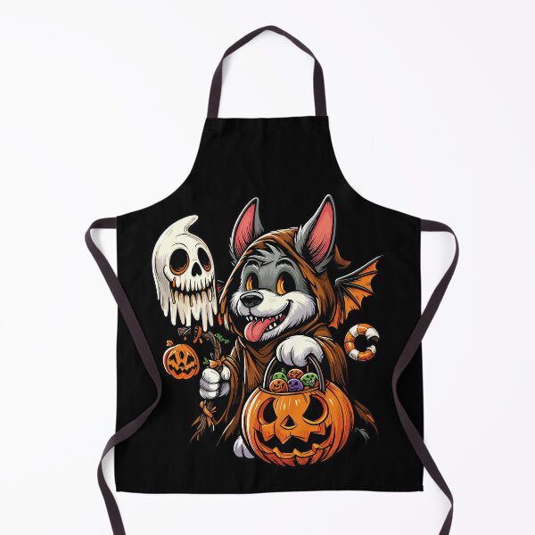 Item preview, Huskey Scary Halloween Ghost Spooky Pumpkin Candy designed and sold by Artistoos.