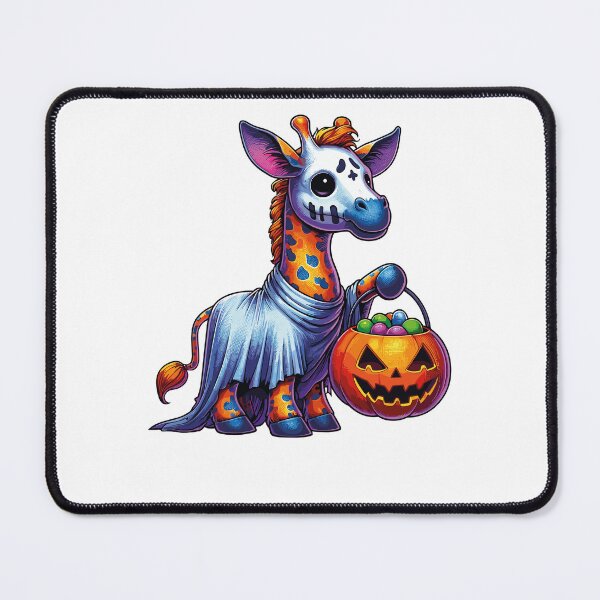 Item preview, Giraffe Scary Halloween Ghost Spooky Pumpkin Candy designed and sold by Artistoos.