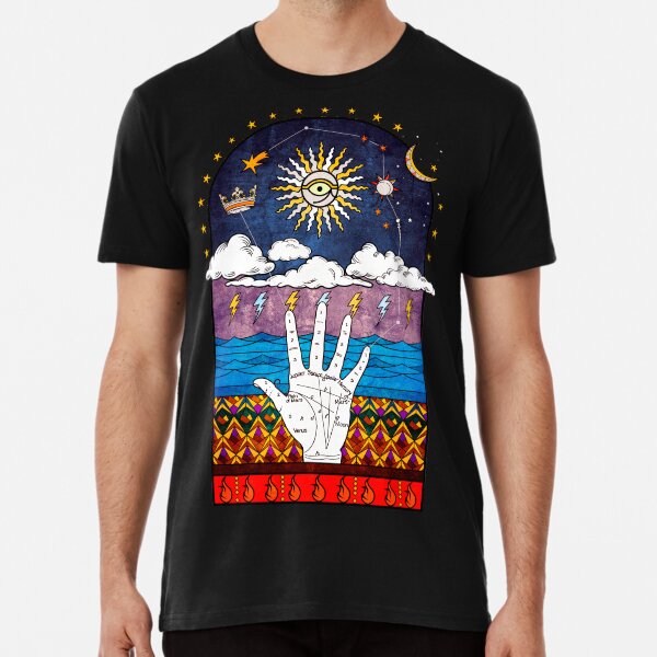 Sacred Geometry Esoteric Prayer Premium T-Shirt