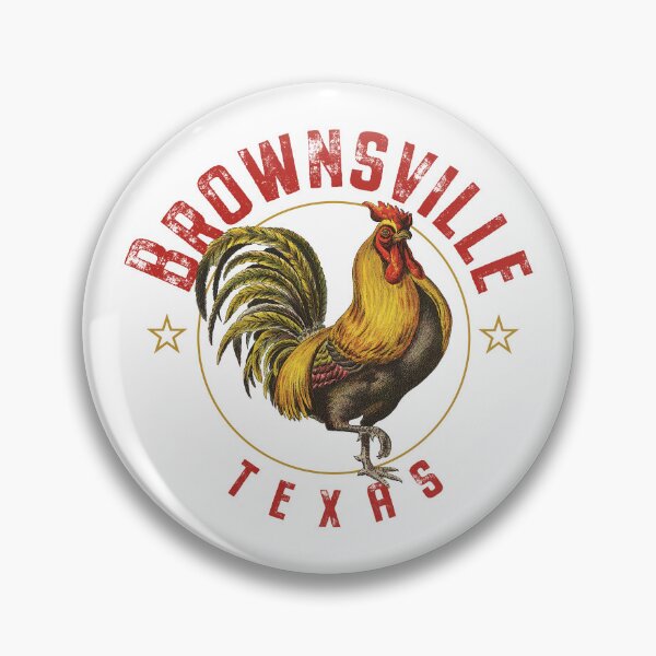 Item preview, Brownsville Texas Vintage Rooster Design designed and sold by Futurebeachbum.