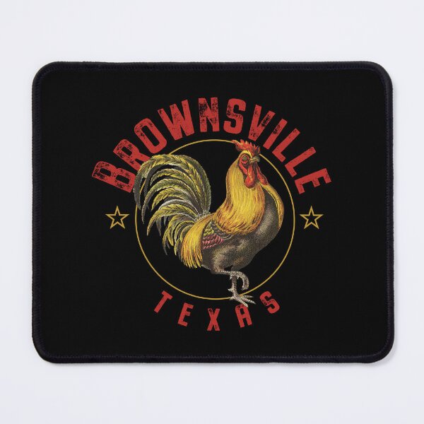 Item preview, Brownsville Texas Vintage Rooster Design designed and sold by Futurebeachbum.