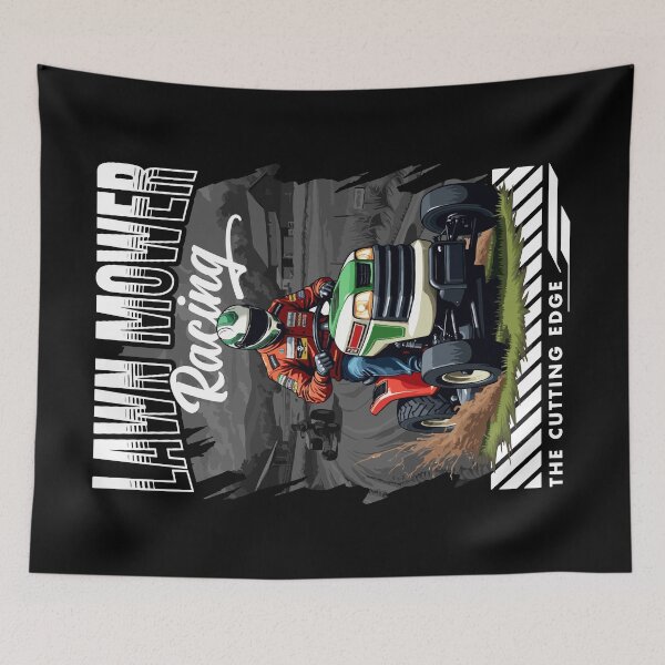 Item preview, Lawnmower Racing - Racing at the Farm - Lawn Mower Racing designed and sold by RaceDayRags.