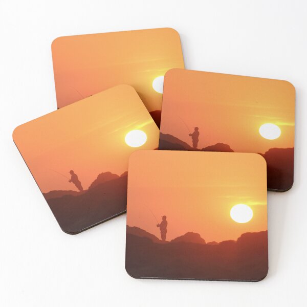 Item preview, Costa Rican sunset with fisherman designed and sold by Jxmesscott.