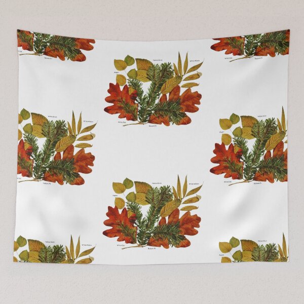 Item preview, Botanical Art Autumn Leaves Assortment designed and sold by MochaMeli.