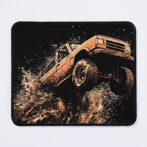 Item preview, Pickup Truck Airborne Mud Splashing Underneath designed and sold by harmonicllc.