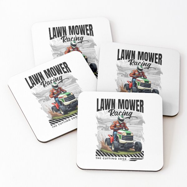 Item preview, Lawnmower Racing - Racing at the Farm - Lawn Mower Racing designed and sold by RaceDayRags.