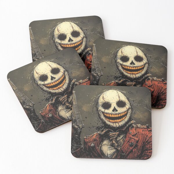 Item preview, gun smile face halloween scary mask / dejco dejco.art domin designed and sold by dejco.art.