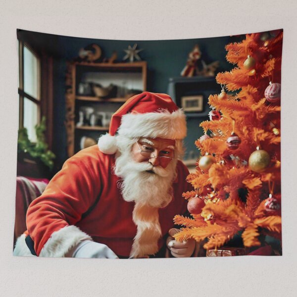 Item preview, Santaween: A Festive Fusion of Halloween and Christmas (Created First Right Here) designed and sold by jglobal360.