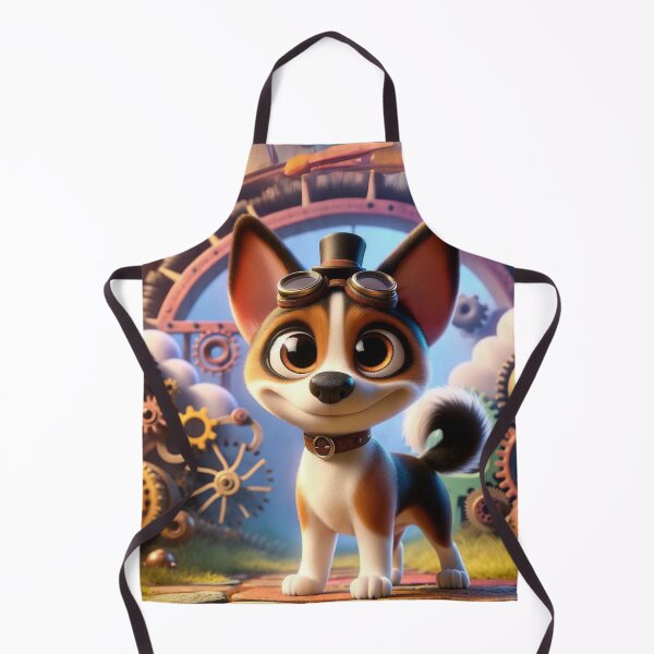 Item preview, Steampunk Basenji Mix designed and sold by Sillytoe.